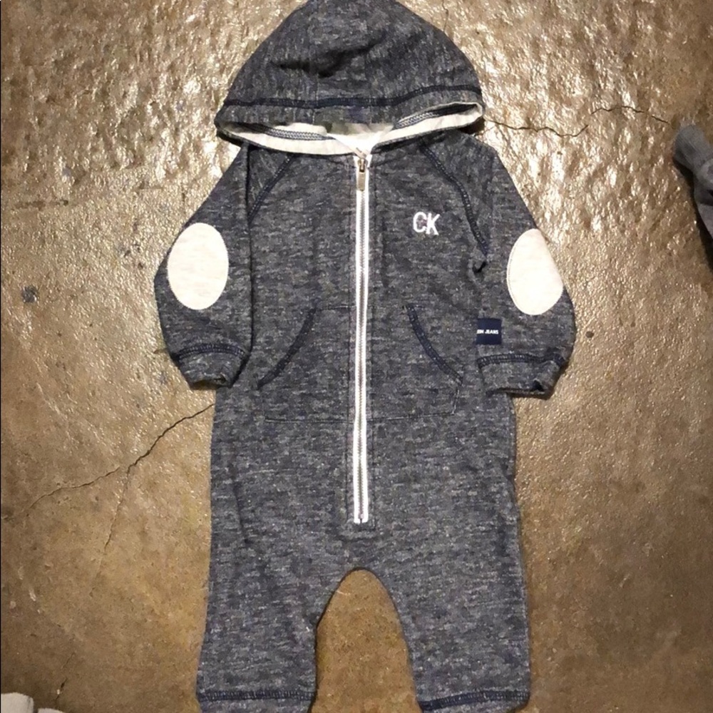 Calvin Klein hooded one piece